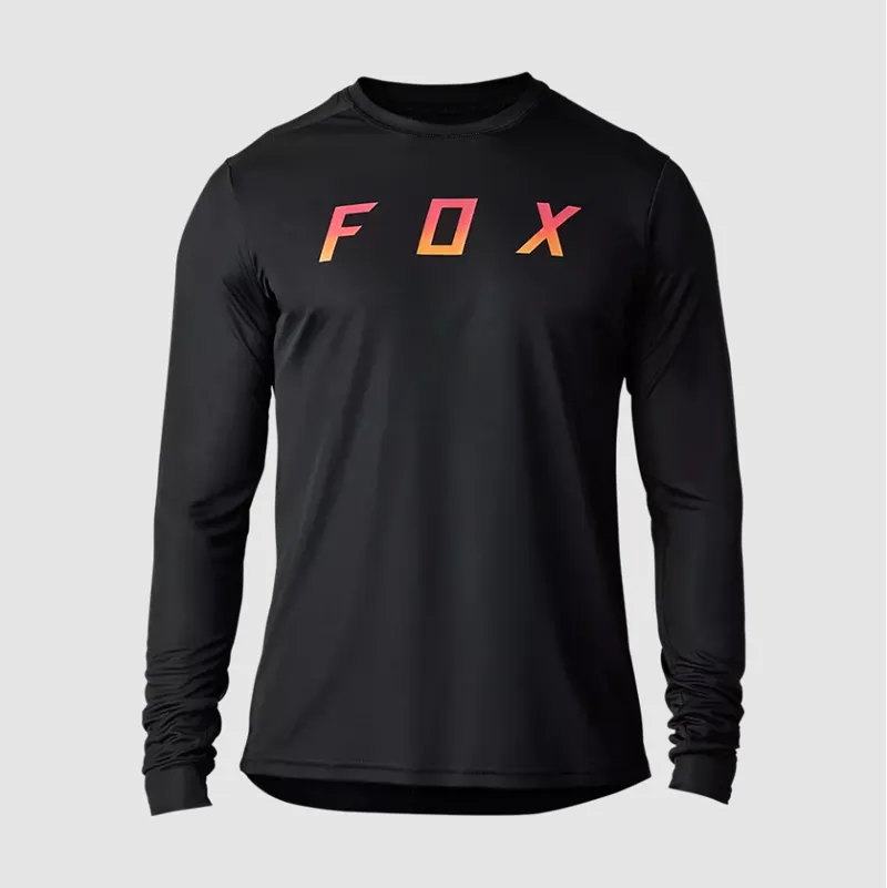 Fox Racing Ranger Dose Long Sleeve Jersey in Black